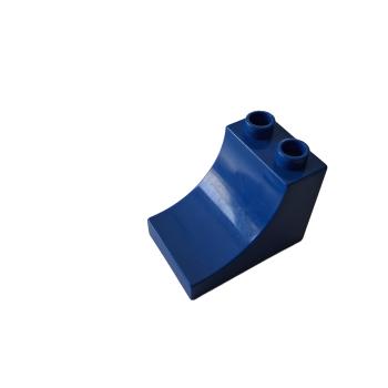 LEGO® DUPLO® 2301 Dachstein 2 x 3 x 2 blau Kurve gebraucht