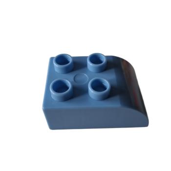 LEGO® DUPLO® 2302 Dachstein 2 x 3 mittelblau abgerundet gebraucht