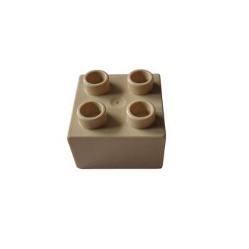 LEGO® DUPLO® 3437 2 x 2 Stein beige gebraucht