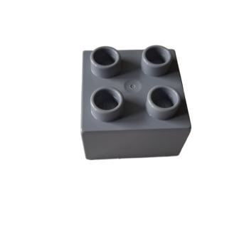 LEGO® DUPLO® 3437 2 x 2 Stein hellgrau gebraucht