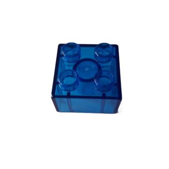 LEGO® DUPLO® 31460 2 x 2 Stein blau transparent gebraucht