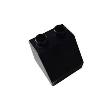 LEGO® DUPLO® 6474 Dachstein 2 x 2 spitz schwarz gebraucht