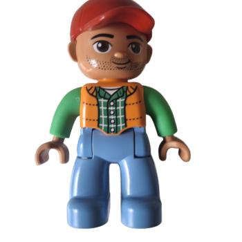 LEGO® DUPLO® Mann mit roter Mütze gebraucht
