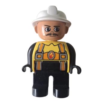 LEGO® DUPLO® Mann Feuerwehrmann ältere Version gebraucht