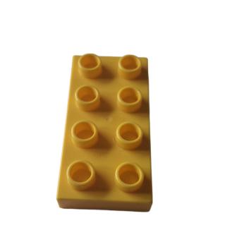 LEGO® DUPLO® 40666 2 x 4 Platte sonnengelb gebraucht