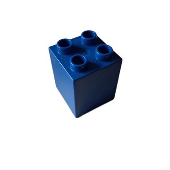 LEGO® DUPLO® 31110 2 x 2 x 2 hoch blau gebraucht