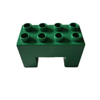 LEGO® DUPLO® 6394 Brückenteil 2 x 4 dunkelgrün gebraucht