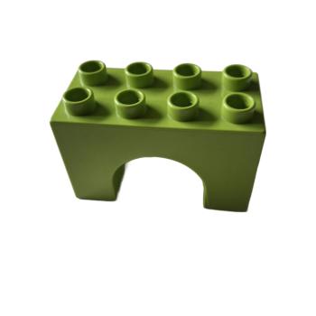 LEGO® DUPLO® 11198 Brückenteil 2 x 4 grasgrün gebraucht