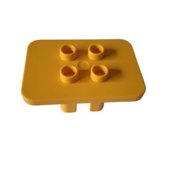 LEGO® DUPLO® 6479 Tisch 4 Noppen dunkelgelb gebraucht