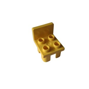 LEGO® DUPLO® 6478 Stuhl 4 Noppen gelb gebraucht
