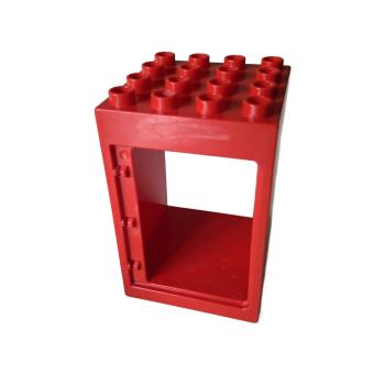 LEGO® DUPLO® 6360 Türrahmen 4 x 4 x5 rot gebraucht