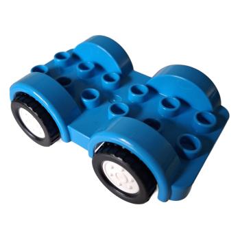 LEGO® DUPLO® 11841 Fahrzeug Chassis 2 x 6 hellblau gebraucht