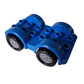 LEGO® DUPLO® 11841 Fahrzeug Chassis 2 x 6 blau gebraucht