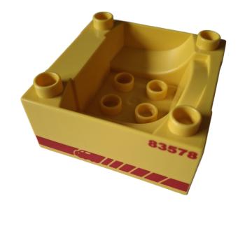 LEGO® DUPLO®  51547 Kabine Unterteil gelb gebraucht