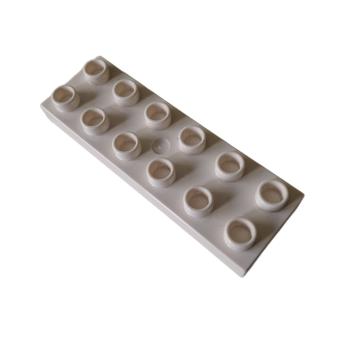 LEGO® DUPLO® 98233 2 x 6 Platte weiß gebraucht