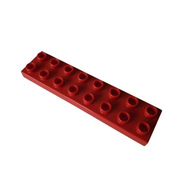 LEGO® DUPLO® 44524 2 x 8 Platte rot  gebraucht