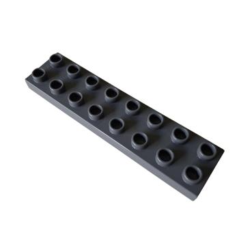 LEGO® DUPLO® 44524 2 x 8 platte dunkelgrau gebraucht
