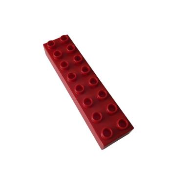 LEGO® DUPLO® 4199 2 x 8 Stein rot gebraucht