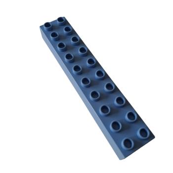 LEGO® DUPLO® 2291 2 x 10 Stein hellblau gebraucht