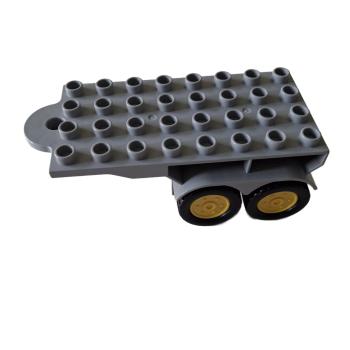 LEGO® DUPLO® 25081 LKW Anhänger 4 x 8 grau gebraucht
