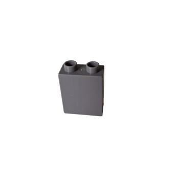 LEGO® DUPLO® 4066 1 x 2 x 2 Stein dunkelgrau gebraucht