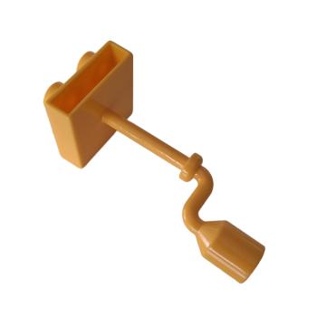 LEGO® DUPLO® 62844 Kurbel hellorange 2 x 2 mit Platte gebraucht