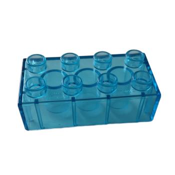 LEGO® DUPLO® 3011 2 x 4 stein schwarz gebraucht