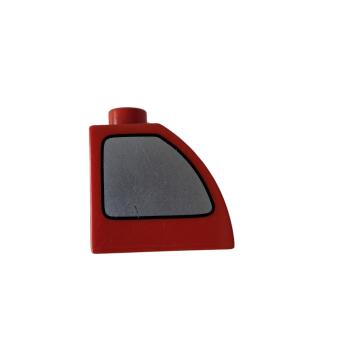 LEGO® DUPLO® 11170 2 x 2 Stein abgerundet rot bedruckt  Autoscheibe gebraucht
