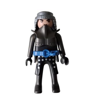 Playmobil ® Mann Ritter schwarz gebraucht