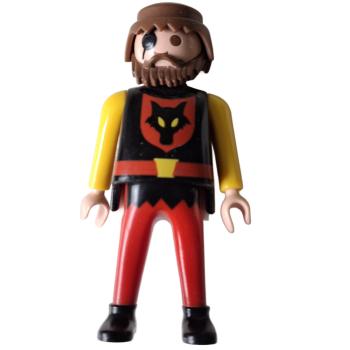 Playmobil ® Mann Ritter Wolf gebraucht