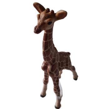 Schleich ® Giraffenkind MC-Donald mit Fahne gebraucht