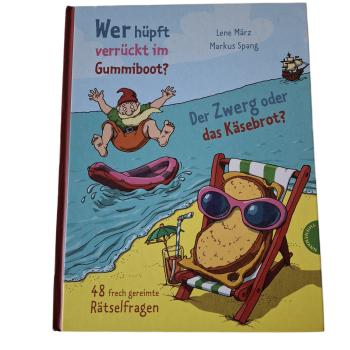 Wer hüpft verrückt im Gummiboot? gebraucht