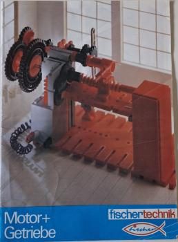 Fischertechnik Motor + Getriebe gebraucht