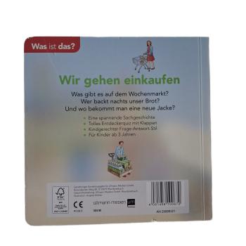 Was ist das? Wir gehen einkaufen mit Klappenquiz gebraucht