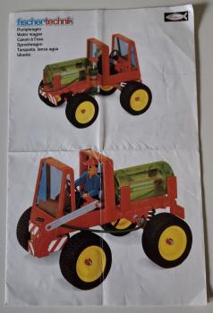 Fischertechnik 30470 Pumpwagen geraucht