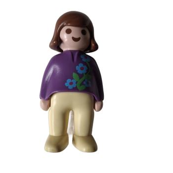 Playmobil 123 ® Frau lila / beige gebraucht