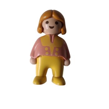 Playmobil 123 ® Kind Mädchen rosa / gelb gebraucht