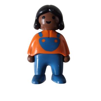 Playmobil 123 ® Playmobil 123 ® Kind Mädchen orange / blau gebraucht