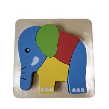 Holzpuzzel Elefant gebraucht
