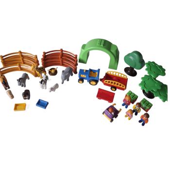 Playmobil ® 1 - 2 - 3 6754 Mein großer Tierpark gebraucht