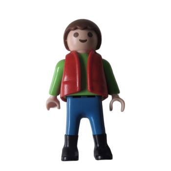 Playmobil ® 30101110 Kind Junge rote Steppweste gebraucht