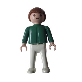Playmobil ® Kind Junge grün / weiß gebraucht