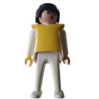 Playmobil ® Mann weiß mit Weste gelb gebraucht