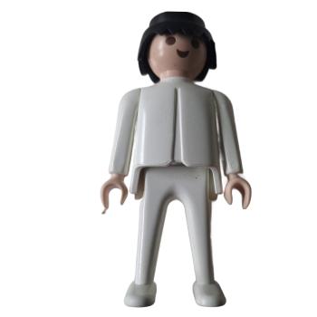Playmobil ® Mann weiß schwarze Haare bewegliche Hände gebraucht