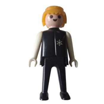Playmobil ® Mann Sherif blondes Haar feste Hände gebraucht
