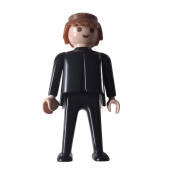 Playmobil ® Mann schwarz braune Haare bewegliche Hände gebraucht