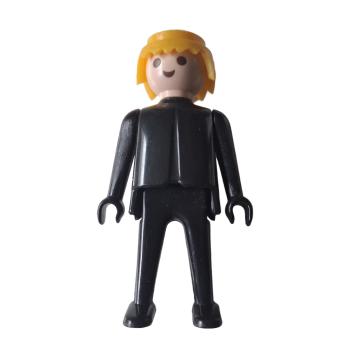 Playmobil ® Mann schwarz blonde Haare feste Hände gebraucht