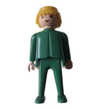 Playmobil ® Mann grün blondes Haar bewegliche Hände gebraucht