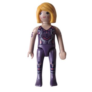 Playmobil ® Frau lila gebraucht