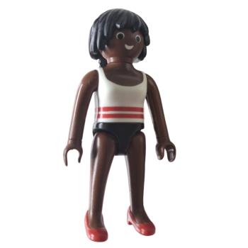 Playmobil ® Frau in Badeanzug rote Schuhe gebraucht